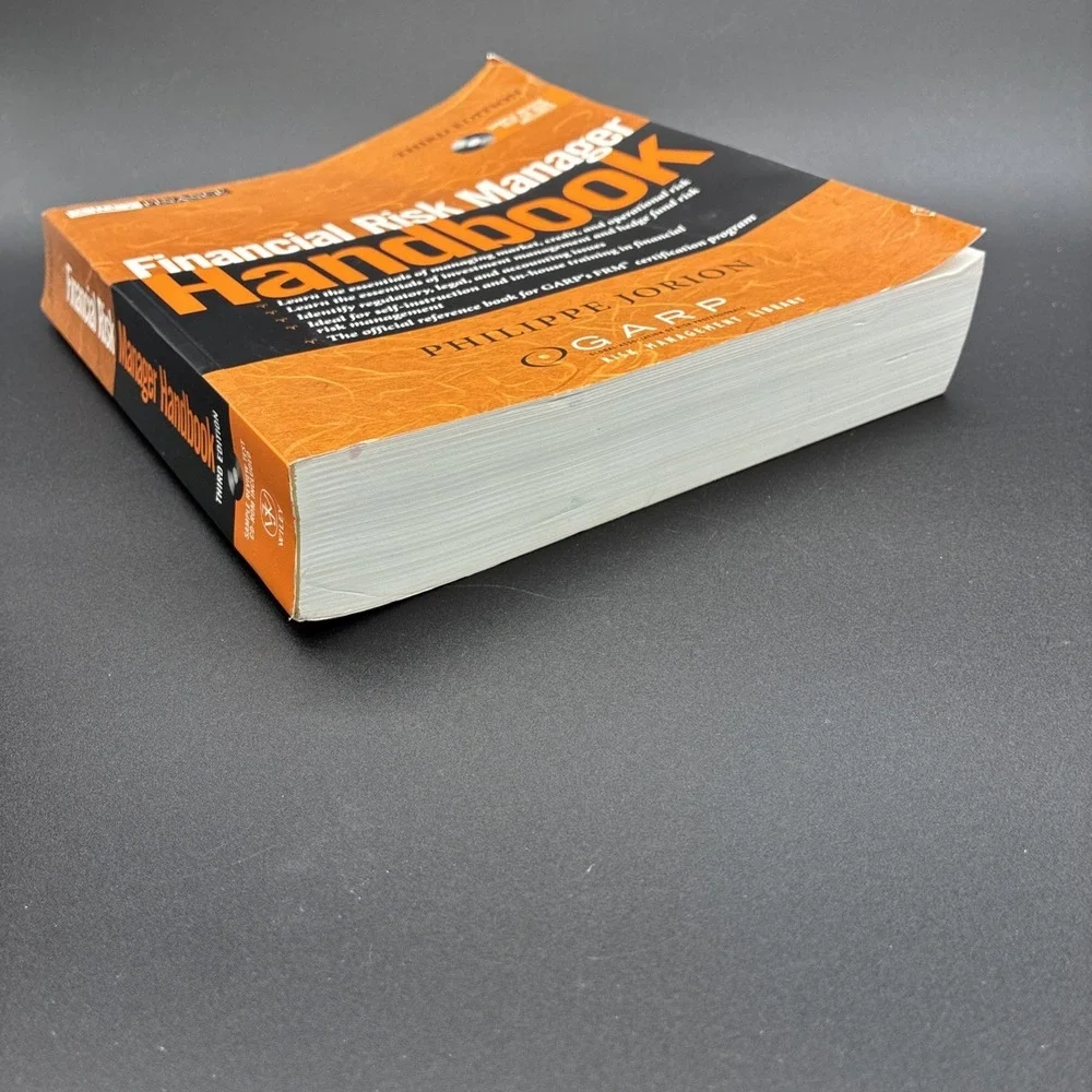 Financial Risk Manager Handbook Wiley‎ Finance 3rd Ed Philippe Jorion PB